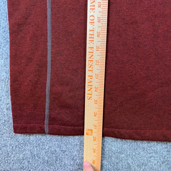 Kuhl Revel 1/4 Zip Sweater Mens XL Red Gray Kashmira Hiking Wicking Outdoor - Picture 7 of 9